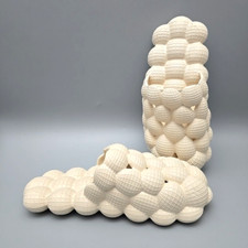 Massage Bubble Slides Bubble Slippers Non-Slip Spa Shower Slippers Women's US 9