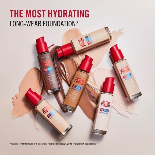 Rimmel Lasting Finish 35HR HYDRATION BOOST Foundation 30ml *CHOOSE SHADE*