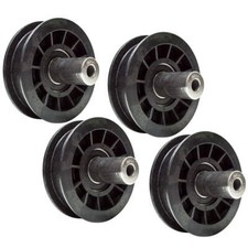 4pk Flat Idler Pulley Fits AYP Sears Craftsman Husqvarna 179114 532179114