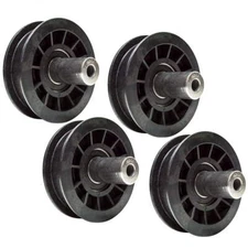4pk Flat Idler Pulley Fits AYP Sears Craftsman Husqvarna 179114 532179114