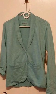 Ruff Hewn womens Blazer/Jacket sz Small Aqua Sea Color NWT