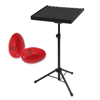 Stagg PCT-600 Percussiontisch Percussion-Ablage mit keepdrum Shaker Eggs