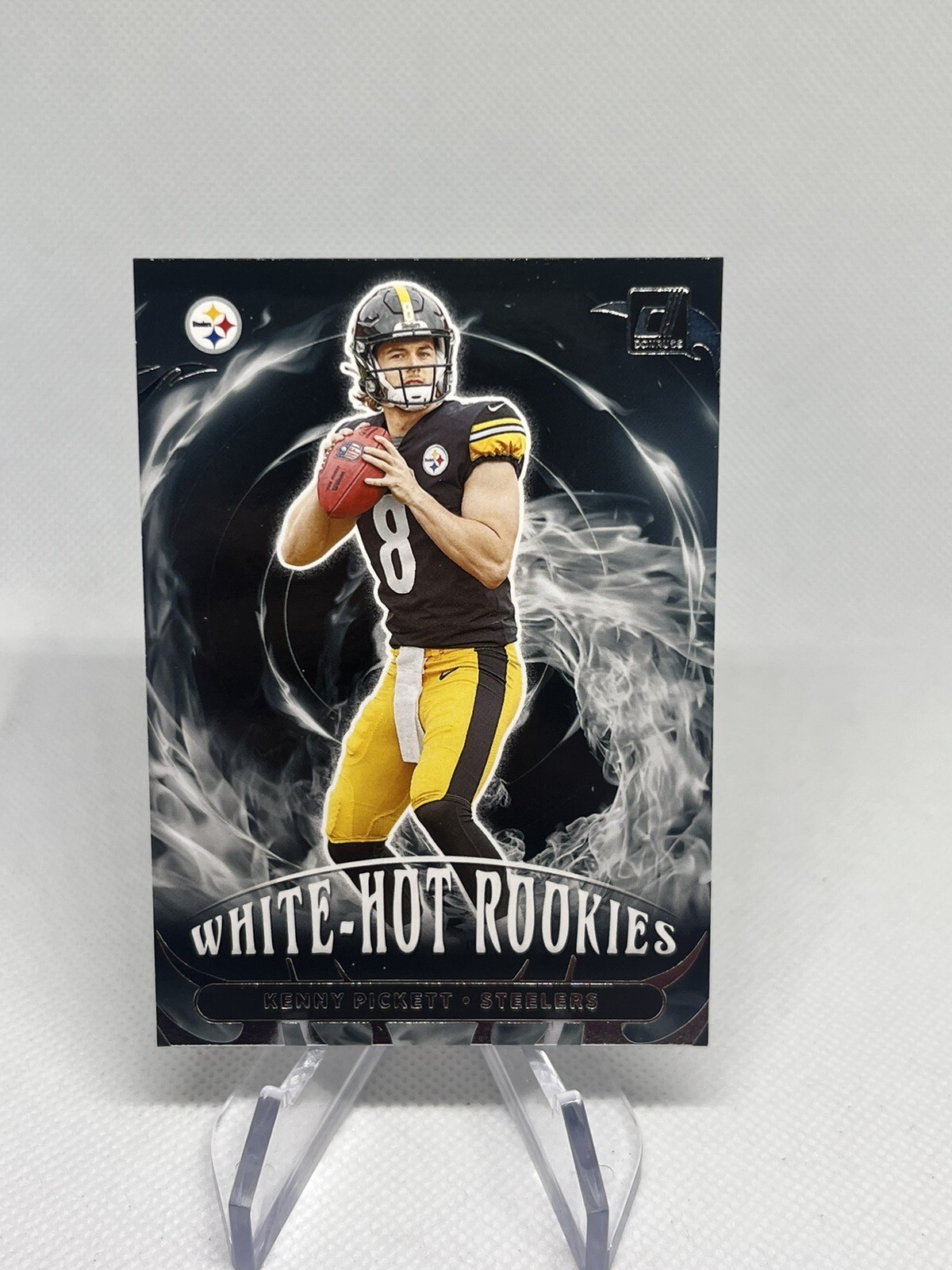 2022 Panini Donruss KENNY PICKETT RC White Hot Rookies #WHR-1 Steelers Insert