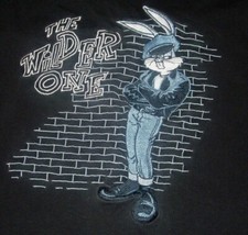 Acme Clothing Warner Bros 1994 Bugs Bunny Embroidered L/S T-Shirt The Wilder One