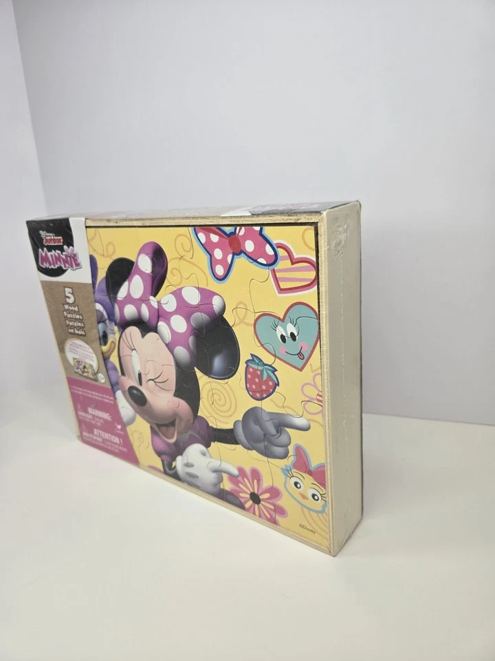 Rompecabezas Disney Junior Minnie's Bow-Tique con caja de almacenamiento (1 24 piezas) (4 8 piezas) Foto 4 de 4