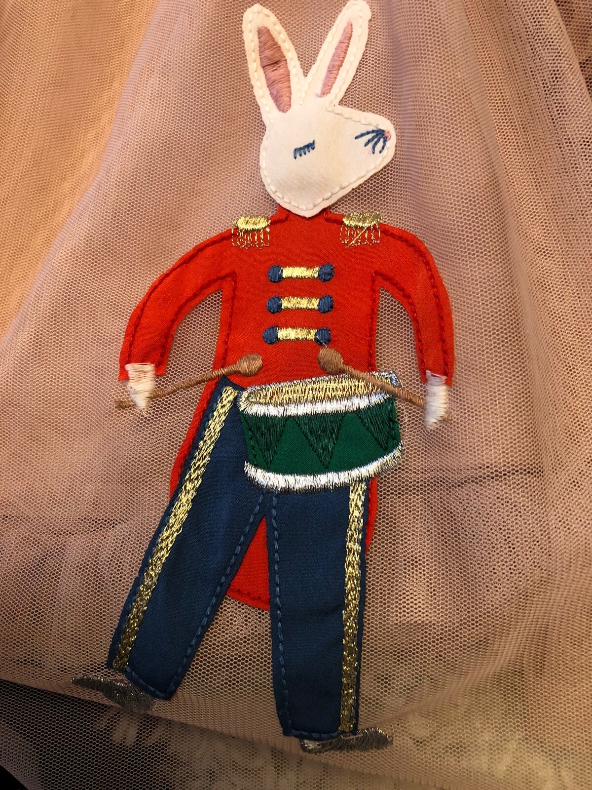 Mini Boden Nutcracker Dress Age 9-10 Years Rare Party Dress Stunning! image 4