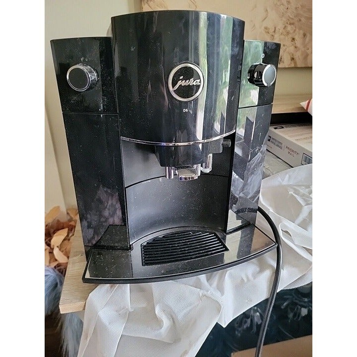 Jura D6 Automatic Coffee Machine Black *USED* eBay