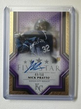 2023 Topps Five Star Auto Purple /50 Nick Pratto #FSA-NPR Rookie Auto RC