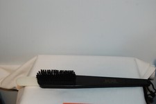 Vintage SHOEHORN/CLOTHES BRUSH Combination BROWN  BIGELOW