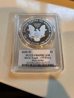 2020 W WWII American Silver Eagle V75 Privy $1 PCGS PR69 DCAM First Strike