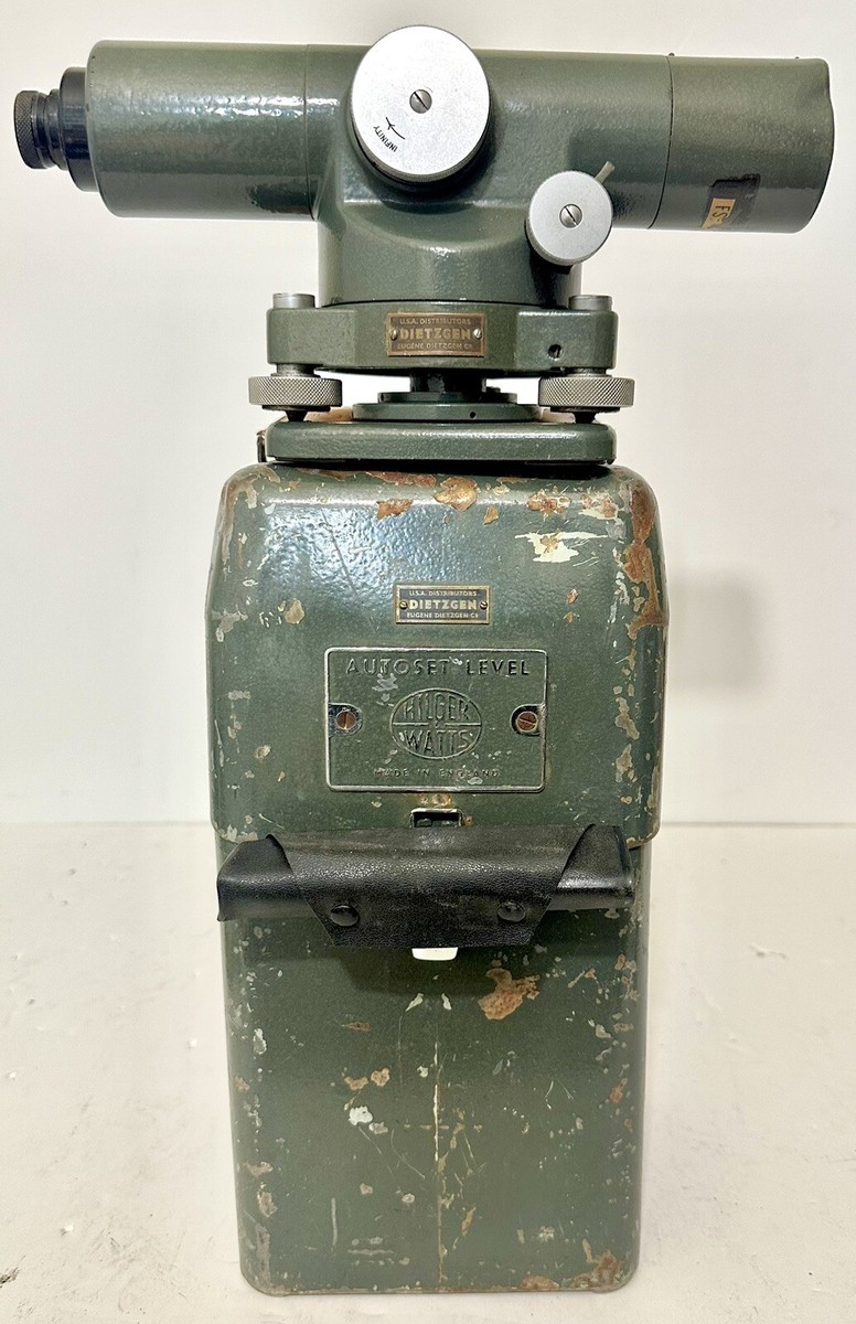 Vintage Hilger & Watts SL60.2 Autoset Level Land Survey Transit