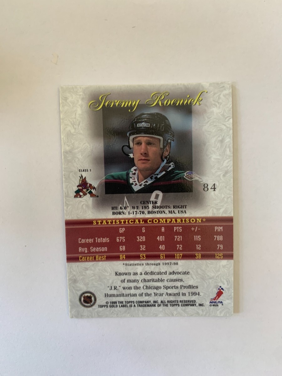 1998-99 Topps Gold Label Class 1 #84 Jeremy Roenick - Phoenix