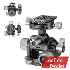 Leofoto G4 Geared Head Camera Tripod Ball Head w Plate Arca Swiss Compatible