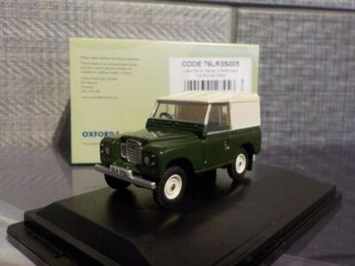 OXFORD DIECAST Model Land Rover, Series 3 Hard Top Bronze Green 1/76 Scale Oxford 76LR3S005
