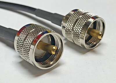 #ad Mini 8 RG8X PL259 UHF Male to PL259 UHF Male Coax RF Cable USA Fast Ship Lot USA $9.99