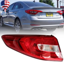 2015 2016 2017 For Hyundai Sonata tail lights Rear Lamp Left Driver Side W/Bulb