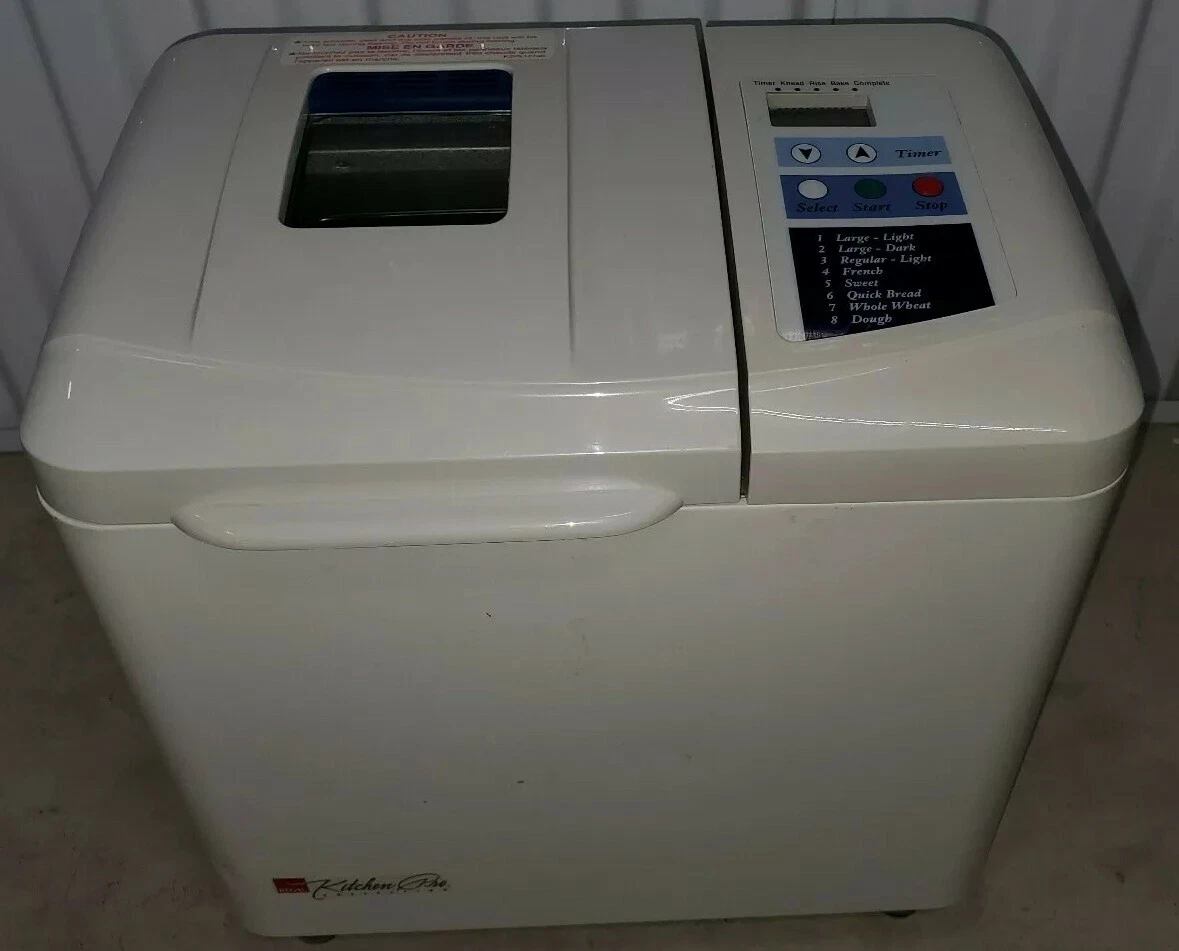 Regal Kitchen Pro Breadmaker K6743 Kitchen Appliance Auto Bread Machine - WORKS!