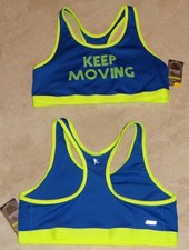 Womens Danskin Now Core Performance Fitted Sports Bras: M 8-10 --L 12-14 