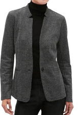 BANANA REPUBLIC Inverted Collar Soft Stretch Blazer Size XS
