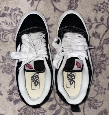 VANS Old Skool Black/White Low Top Lace-Up Men s Skate Sneakers