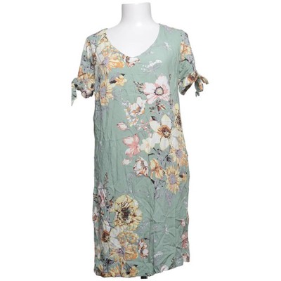 Bodyflirt, Kleid, Größe: 40, Grün/Mehrfarbig, Viskose, Blumen, Damen #vxS
