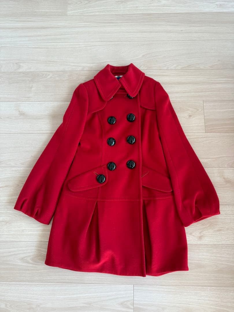Burberry   Blue Label Red Coat