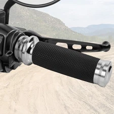 1" Motorcycle Handle Bar Hand Grips For Harley Touring  Road Glide King Softail