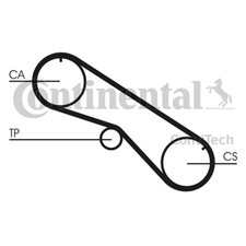CONTINENTAL CTAM Zahnriemen CT818 für LAND TOYOTA 80 CRUISER Pick up HZJ76 HZJ78