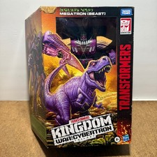 Transformers War for Cybertron Kingdom Leader Megatron Beast NIB Figure