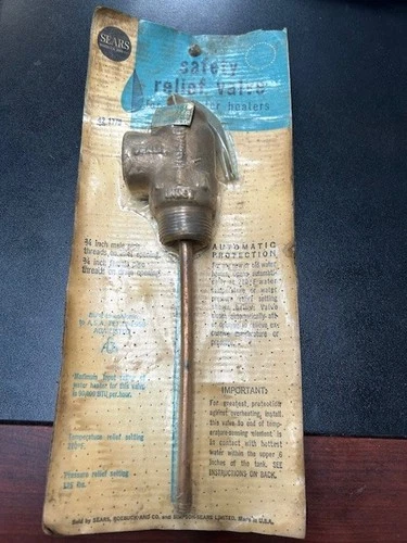 VTG Sears Temperature and Pressure Relief Valve 3/4" USA 42 1775 Gas & Electric