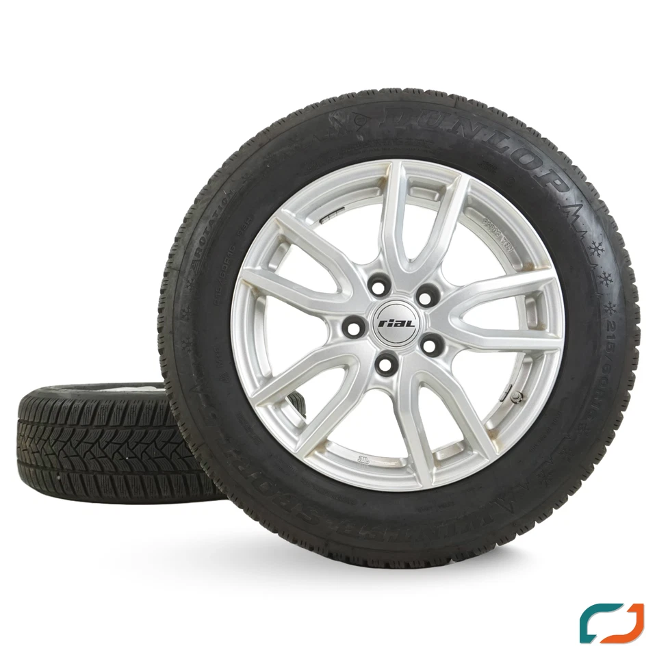 Winterräder Audi Q2 Skoda Karoq VW T-Roc Winterreifen Rial Alufelgen 16 Zoll - Bild 4 von 4
