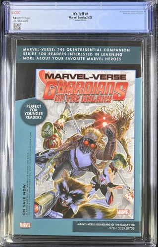 IT'S JEFF #1 Doaly Variant Cover 1st Print CGC 9.8 JAWS KEY ISSUE MARVEL RIVALS - Picture 2 of 3