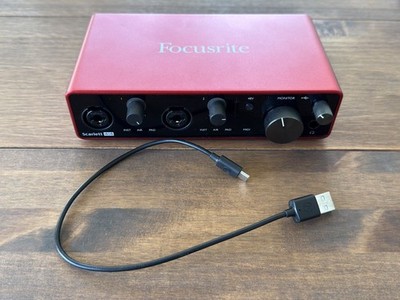 Focusrite Scarlett 4i4 3rd Gen Audio Interface GREAT free delivery