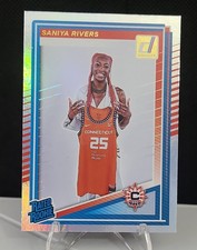 2025 Panini Donruss WNBA - Rated Rookie Saniya Rivers #92 Holo (RC)
