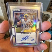 Panini 2024 Donruss Signature Marks Stetson Bennett IV Autograph Rams Football