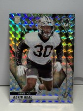 2025 Panini Mosaic Devin Neal RC #330 Mosaic Silver Prizm - Saints