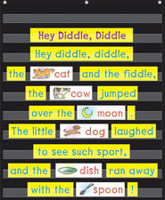 Black 10 Pocket Chart 20744 