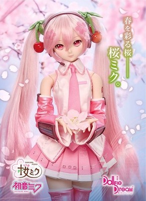 Volks DD Sakura Miku 2.0 Dollfie Dream PVC & ABS Doll Vocaloid | eBay