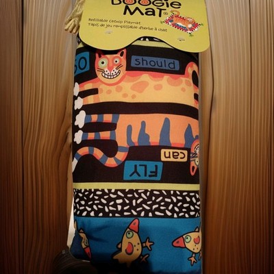 Fat Cat Boogie Mat Refillable Catnip Playmat New 14inx17in
