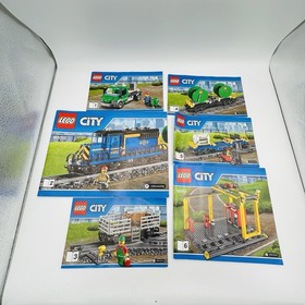 LEGO City Cargo Train (60052) InComplete Manuals / Power Functions *READ*