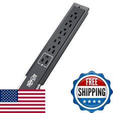 Eaton Tripp Lite TLP606SSTELB 6 Outlet Surge Protector Phone Ports