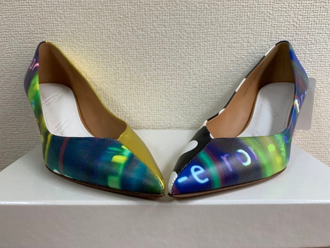 Maison Margiela High heels asymmetrical design with Box cover Size EU 36 US 6 image 5