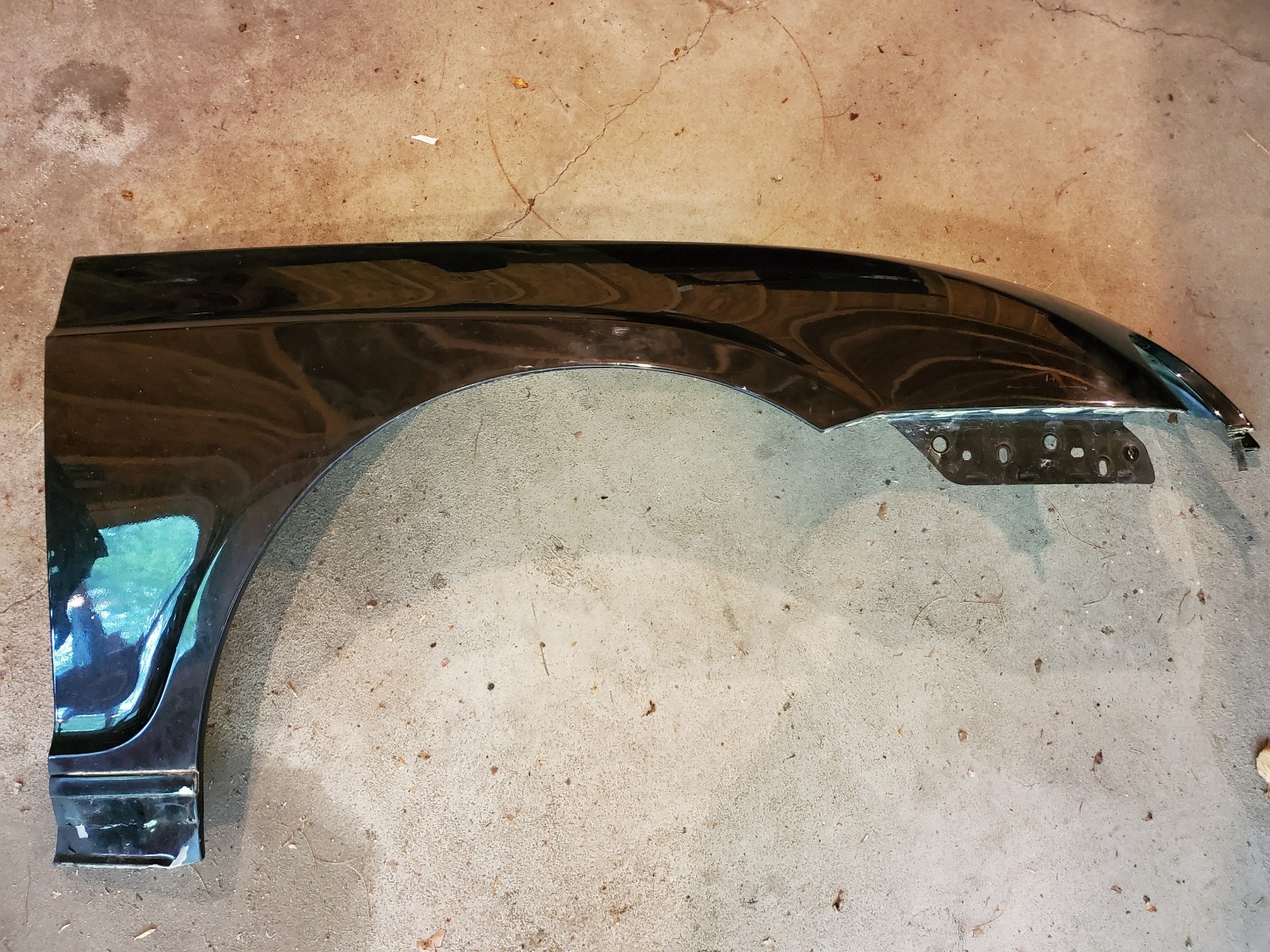 06-13 Bentley Continental Flying Spur Right Front Passenger Fender Black OEM
