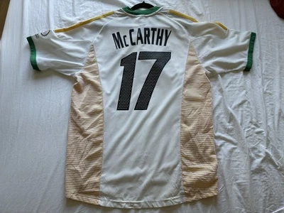 Original South Africa Benny McCarthy 2002 World Cup Football Jersey Adidas - Image 1 of 4