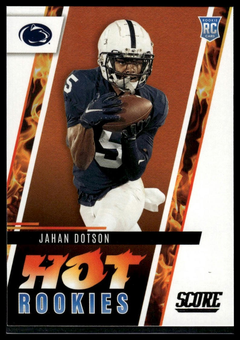 2022 Score #HR11 Jahan Dotson Hot Rookies