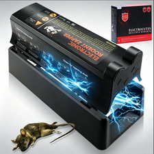 Electronic Mouse Trap Victor Control Rat Killer Electric Rodent Zapper
