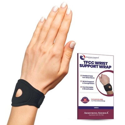 Wrist Wrap Compression Wrist Brace For TFCC Tears | Carpal Tunnel Pain & Tend...