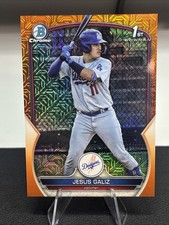 2023 Bowman Chrome Mega Jesus Galiz 1st Orange Refractor 03 /25