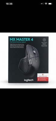 Logitech MX Master 4, Ergonomische Kabellose Maus mit Advanced Performance Haptic