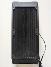 TX240 Crossflow Ultrathin Radiator with high pressures corsairs fans